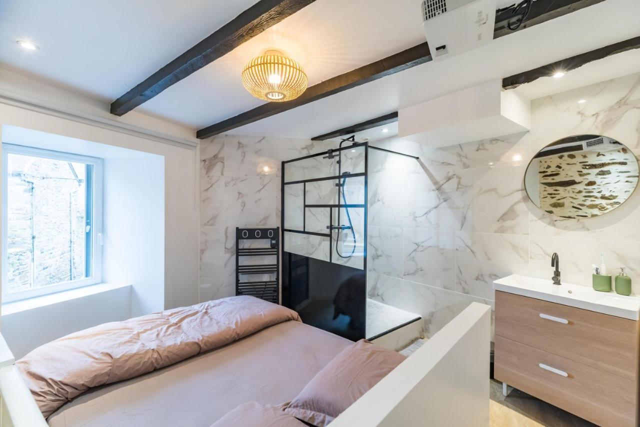 Logement Duplex Au Coeur De Treguier 아파트 외부 사진